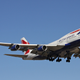 A British Airways Boeing 747-400 lands at Dallas-Fort Worth Airport (Tim Shaffer)